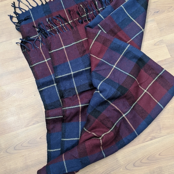 Plaid blanket scarf - Picture 2 of 2
